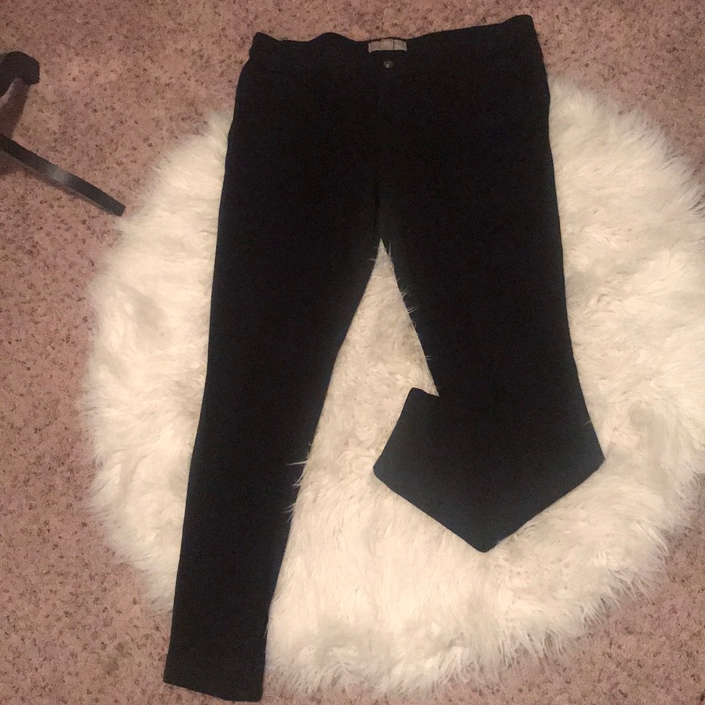Black stretch Michal Kors pants. Size 14